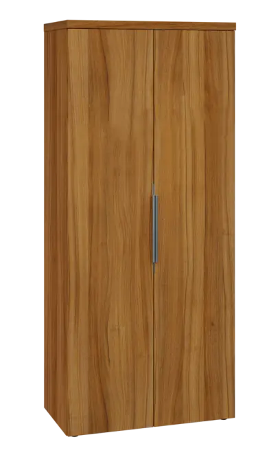 SISR 5 - 81 šatní skříň, 2-dveřová, výsuvné ramínko, 1820x800x400, ořech světlý